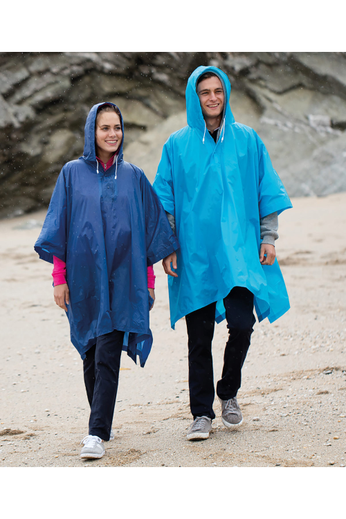 Poncho en plastique