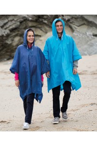 Poncho en plastique