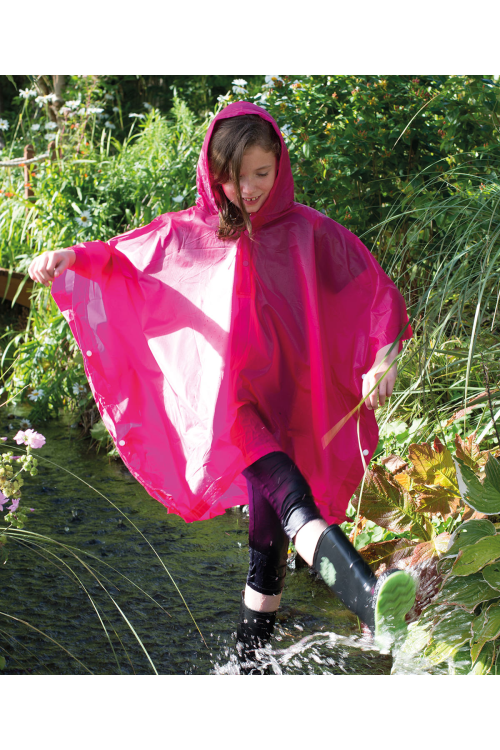 Poncho enfant en plastique