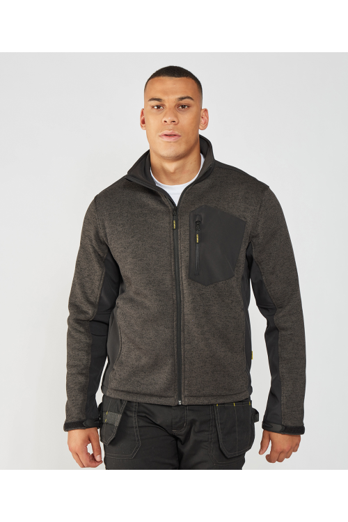 Polaire Brady zippée sur toute la hauteur