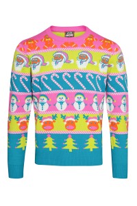 Pull de Noël adulte avec de nombreux personnages