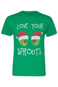 T-shirt « Love your Sprouts » homme à manches courtes