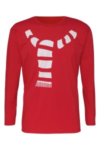 T-shirt à écharpe homme à manches longues