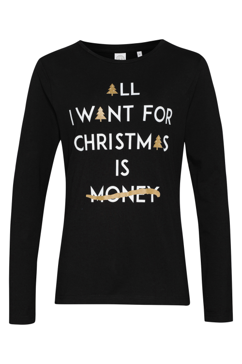 T-shirt Femme personnalisable "All I want..." manches longues