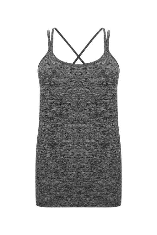 Débardeur à bretelles sans coutures pour femmes