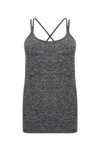 Débardeur à bretelles sans coutures pour femmes