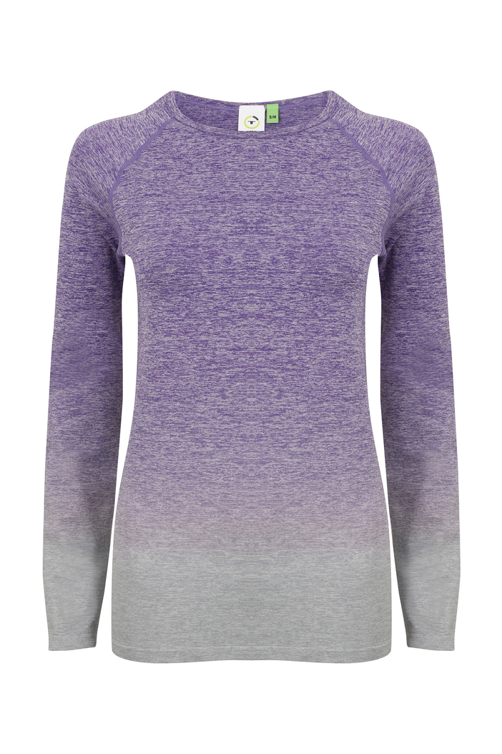 Haut manches longues dégradé Femme sans couture