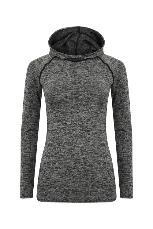 Sweat à capuche sans coutures pour femmes