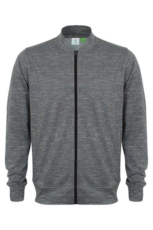 Veste d'entraînement avec col en côte de baseball