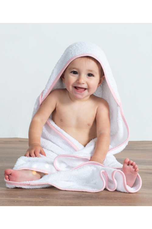 Serviette à capuche pour bébé