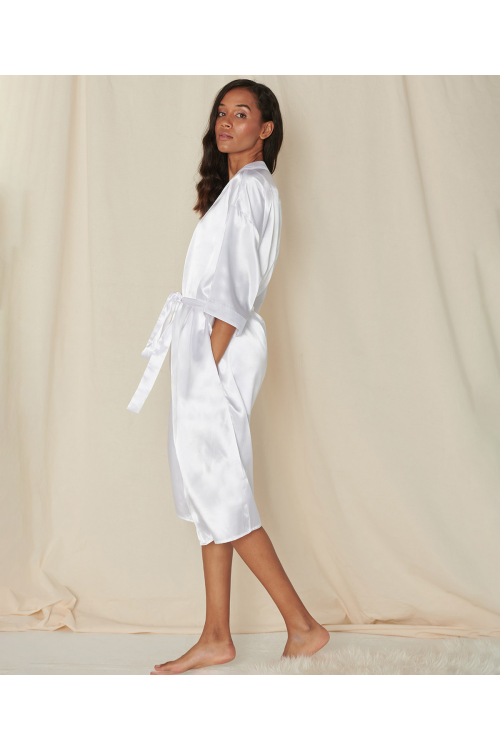 Peignoir Kimono en satin