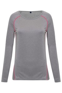 Haut femme TriDri® encolure large découpe au laser
