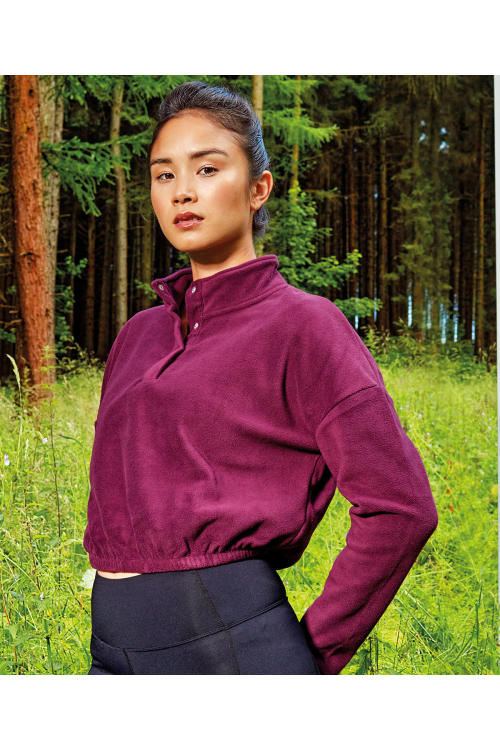 Polaire à la coupe crop top pour femme TriDri®
