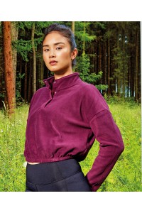 Polaire à la coupe crop top pour femme TriDri®