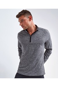 T-shirt performance à manches longues zip 1/4 TriDri®