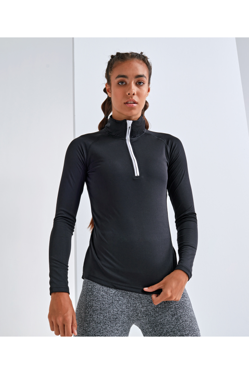 Performance zip 1/4 femme TriDri®