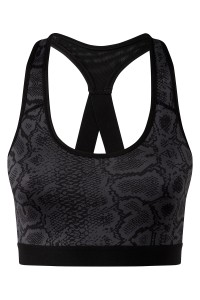 Soutien-gorge technique femme motif animal TriDri® (résistance modérée aux chocs)