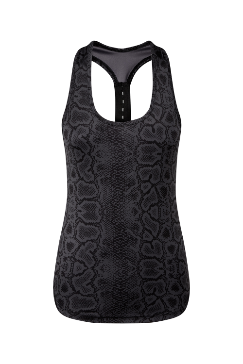 Débardeur technique femme motif animal TriDri® à dos nageur