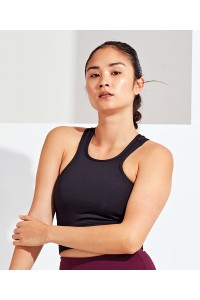Brassière mi-longue performance femme Sports TriDri® (résistance modérée aux chocs)