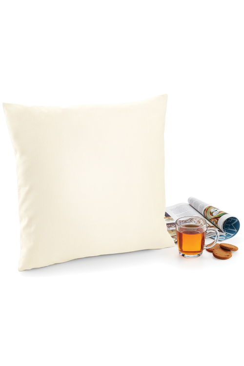 Housse de coussin en coton équitable