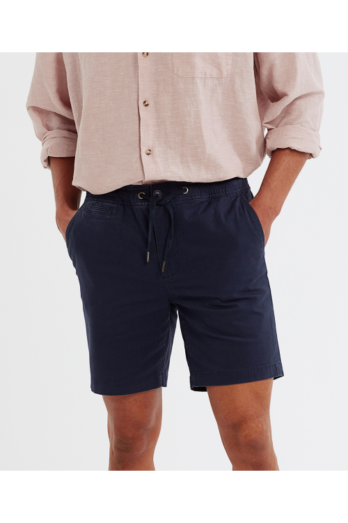 Short chino homme avec cordon de serrage