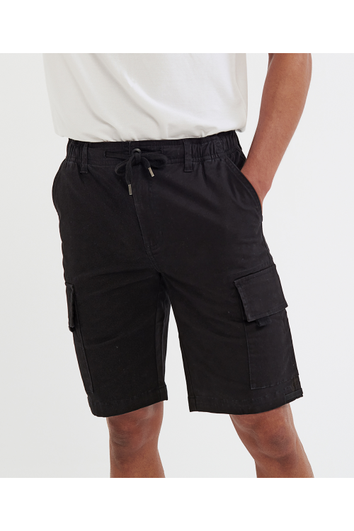 Short cargo homme avec cordon de serrage