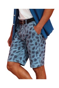 Short imprimé palmier homme