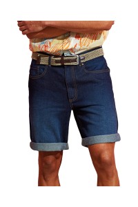 Short en jean homme