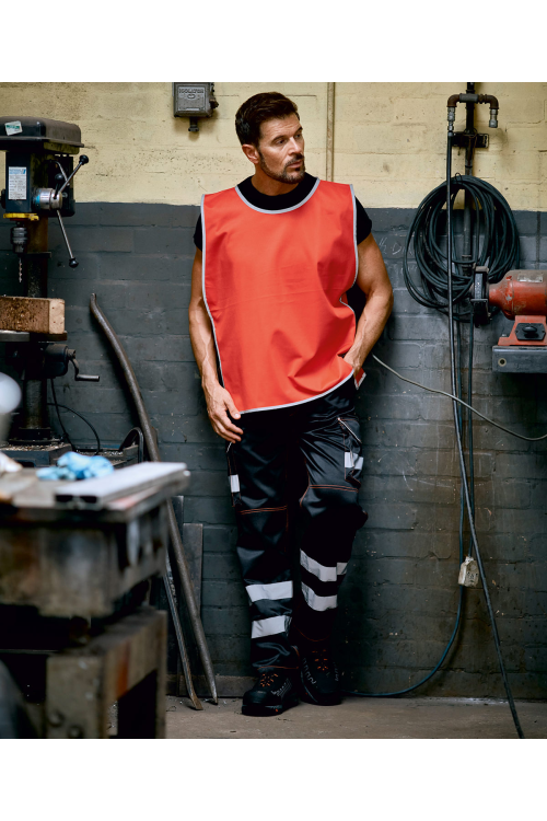 Chasuble à bordure réfléchissante (HVJ259)