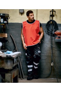 Chasuble à bordure réfléchissante (HVJ259)