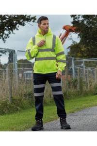 Sweat à capuche haute visibilité