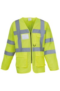 Gilet à manches haute visibilité pour cadre