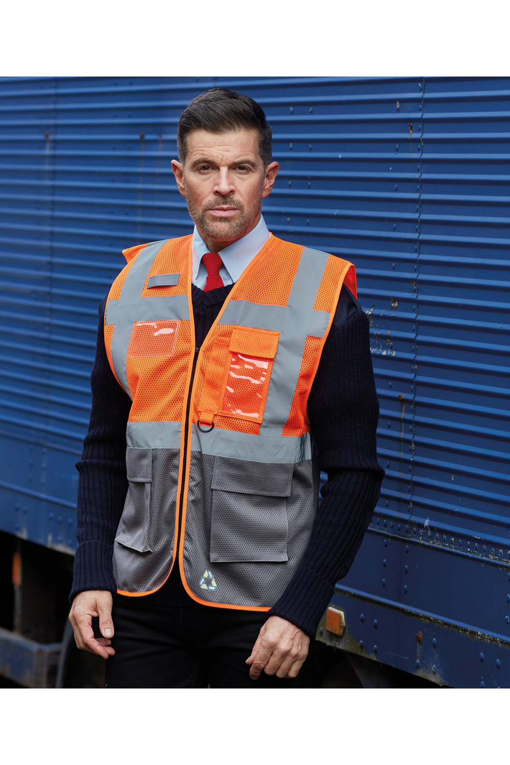 Gilet haute visibilité en mailles ajourées Executive (HVW820)