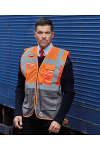 Gilet haute visibilité en mailles ajourées Executive (HVW820)