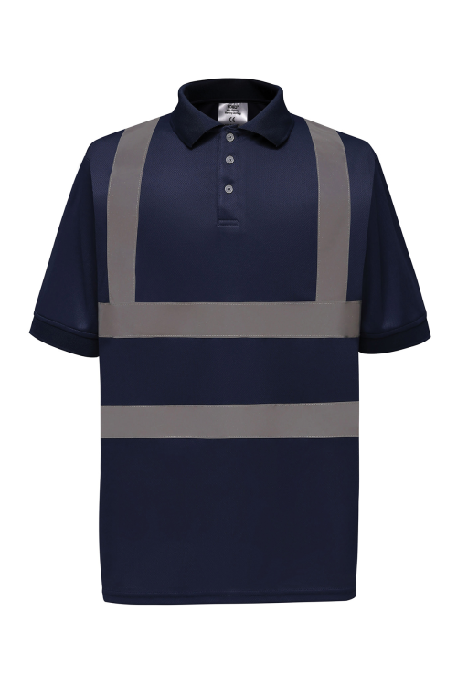 Polo manches courtes haute visibilité (HVJ210)