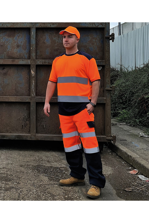 Hi-vis two-tone t-shirt (HVJ400)