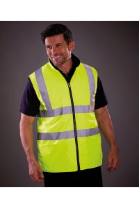Gilet polaire réversible haute visibilité (HV008F)