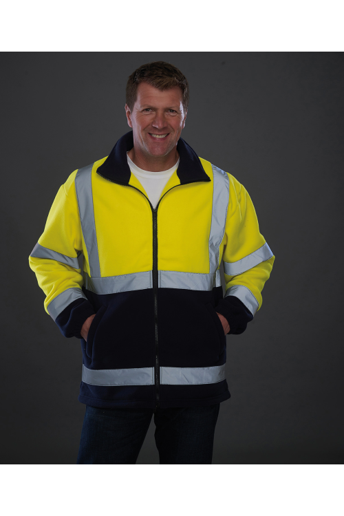 Veste polaire épaisse haute visibilité (HVP211)