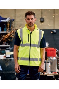 Cardigan softshell haute visibilité (HV006)