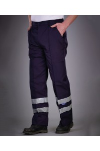 Pantalon en polyester/coton réfléchissant (BS015T)