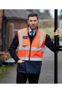 Bodywarmer Rembourré Haute Visibilité (HV005)