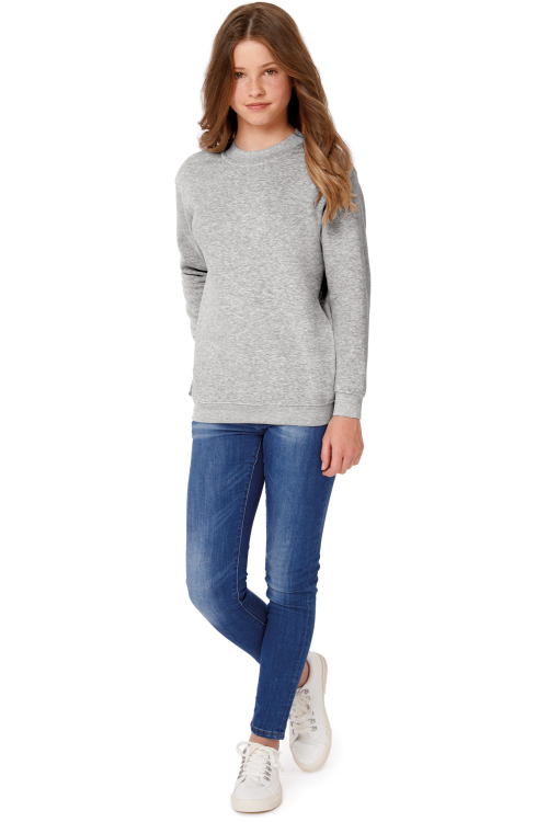 Sweat-shirt enfant col rond