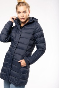 Parka doudoune légère à capuche femme