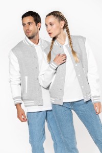 Blouson molleton teddy unisexe