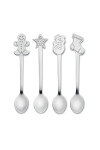 Set  4 cuillères à thé de Noël