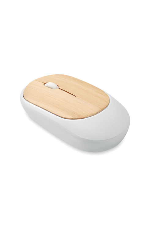 Souris sans fil en bambou