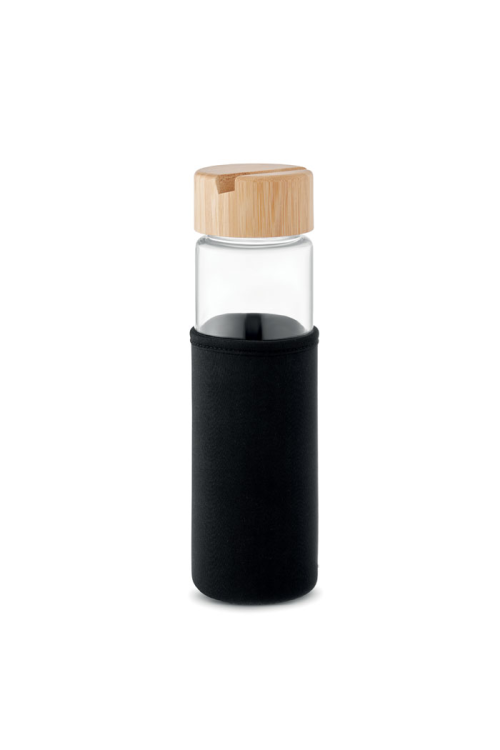 Bouteille verre et bambou 600ml