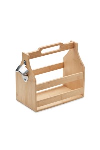 Caisse à bouteilles en bambou