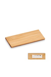 Porte-badge en bambou