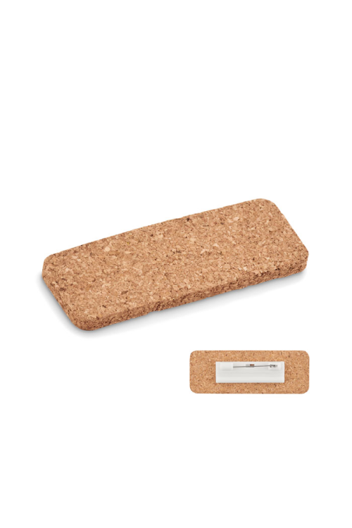 Porte-badge en liège